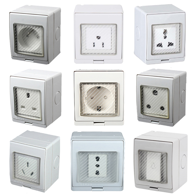 Outdoor Kitchen Power Outlet - Evrensel AU UK US EU Dış