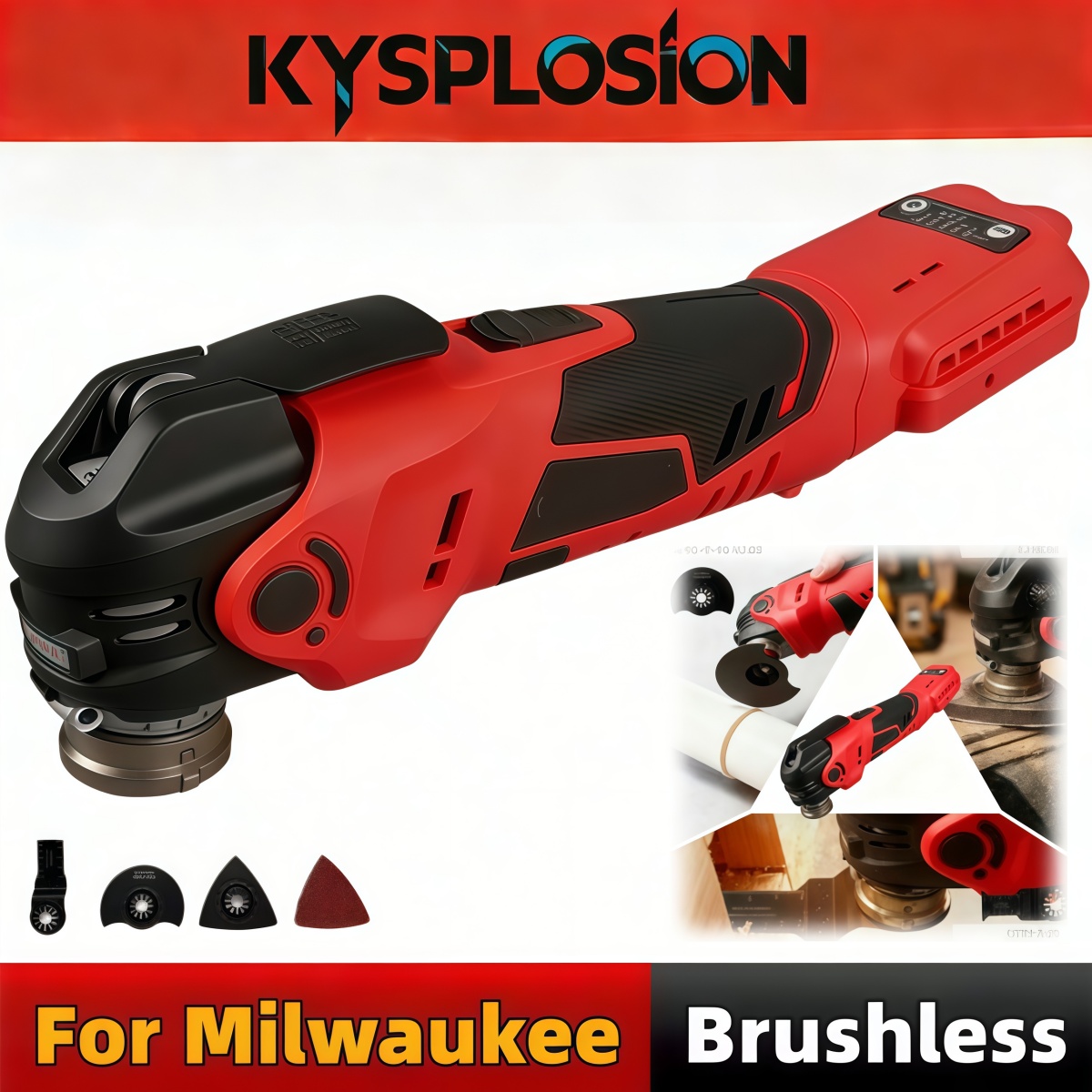 Pole Saw Cordless - 5 Hızlı Fırçasız Akülü Salınımlı Çok