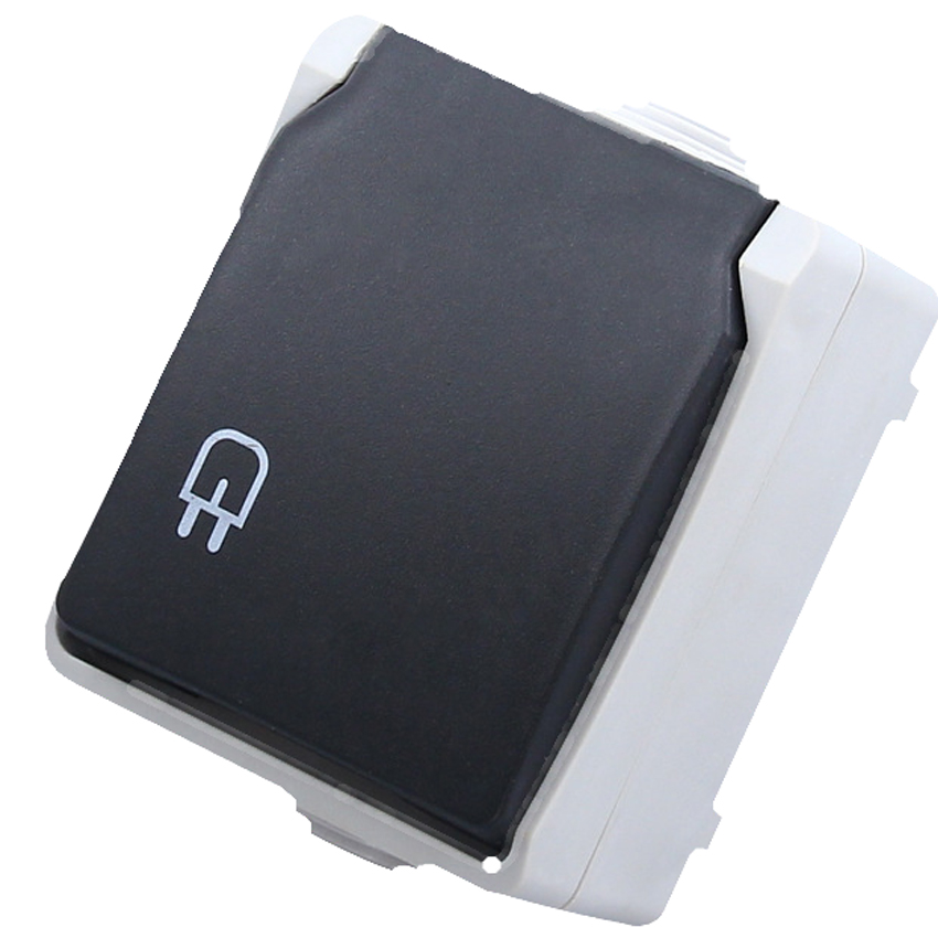 Outdoor Kitchen Power Outlet - 1 adet 16A Yüzeye Monte Dış