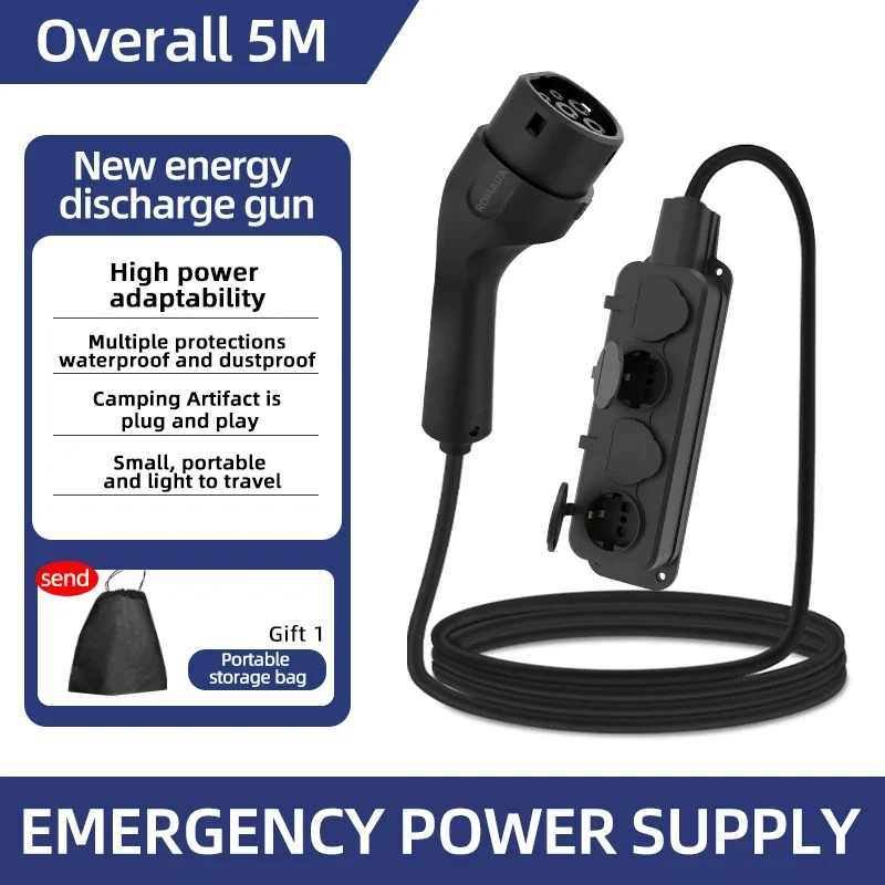 Outdoor Power Usa - Taşınabilir 16A 4KW Elektrikli Araba elektrikli
