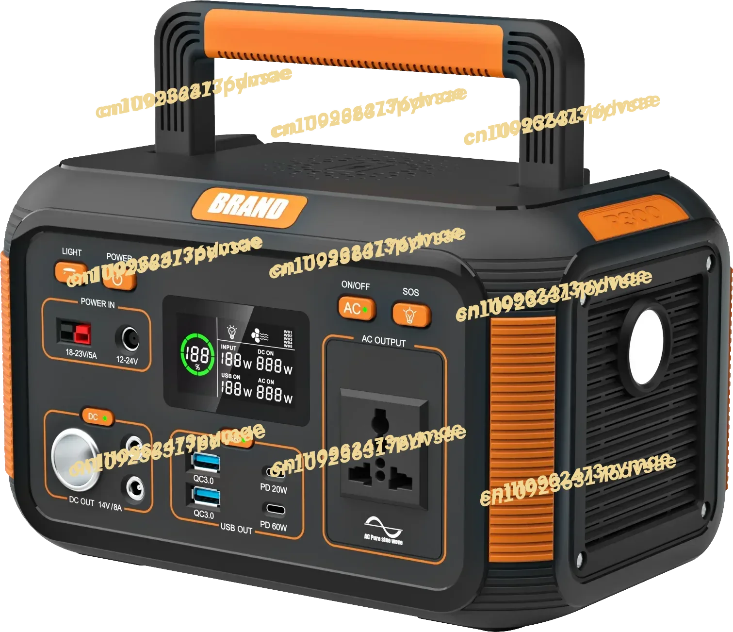 Outdoor Uninterruptible Power Supply - YENİ Stokta Güç Kaynağı 300W 500W