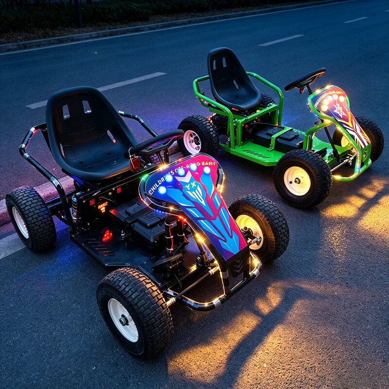 Outdoor Power Wheels - Çocuklar için Elektrikli Go Kart, Akülü