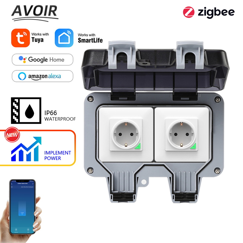 Outdoor Power Usa - Avoir Tuya Zigbee Elektrik Prizleri IP66
