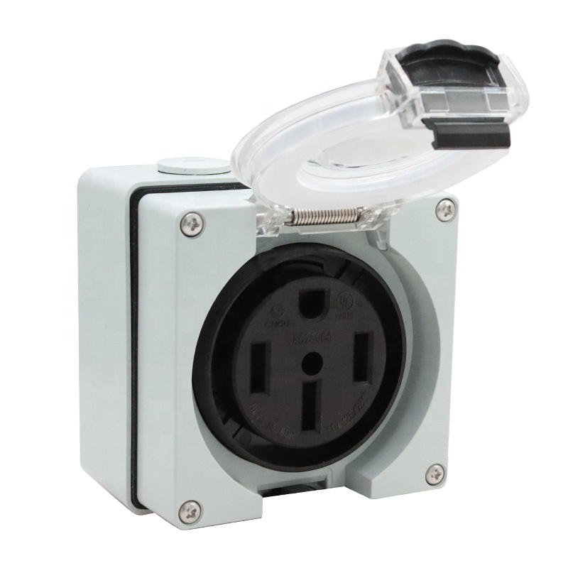 Outdoor Power Receptacle Box - 50 Amp Jeneratör RV Güç Giriş
