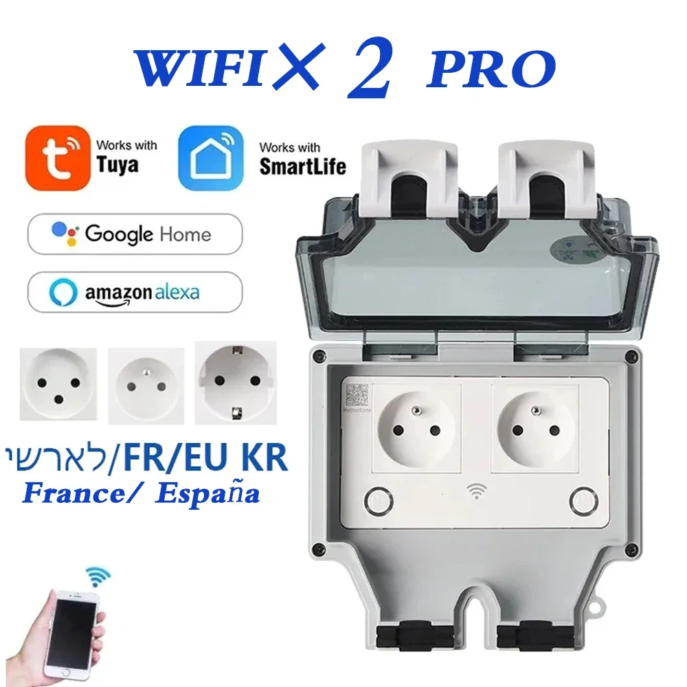 Outdoor Power Usa - Tuya Su Geçirmez Elektrik Prizi AB