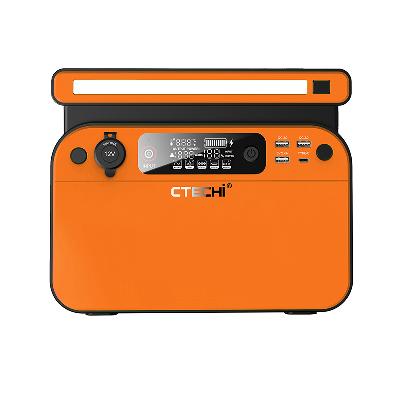 Outdoor Uninterruptible Power Supply - CTECHi 500W Taşınabilir UPS Güneş Enerjili