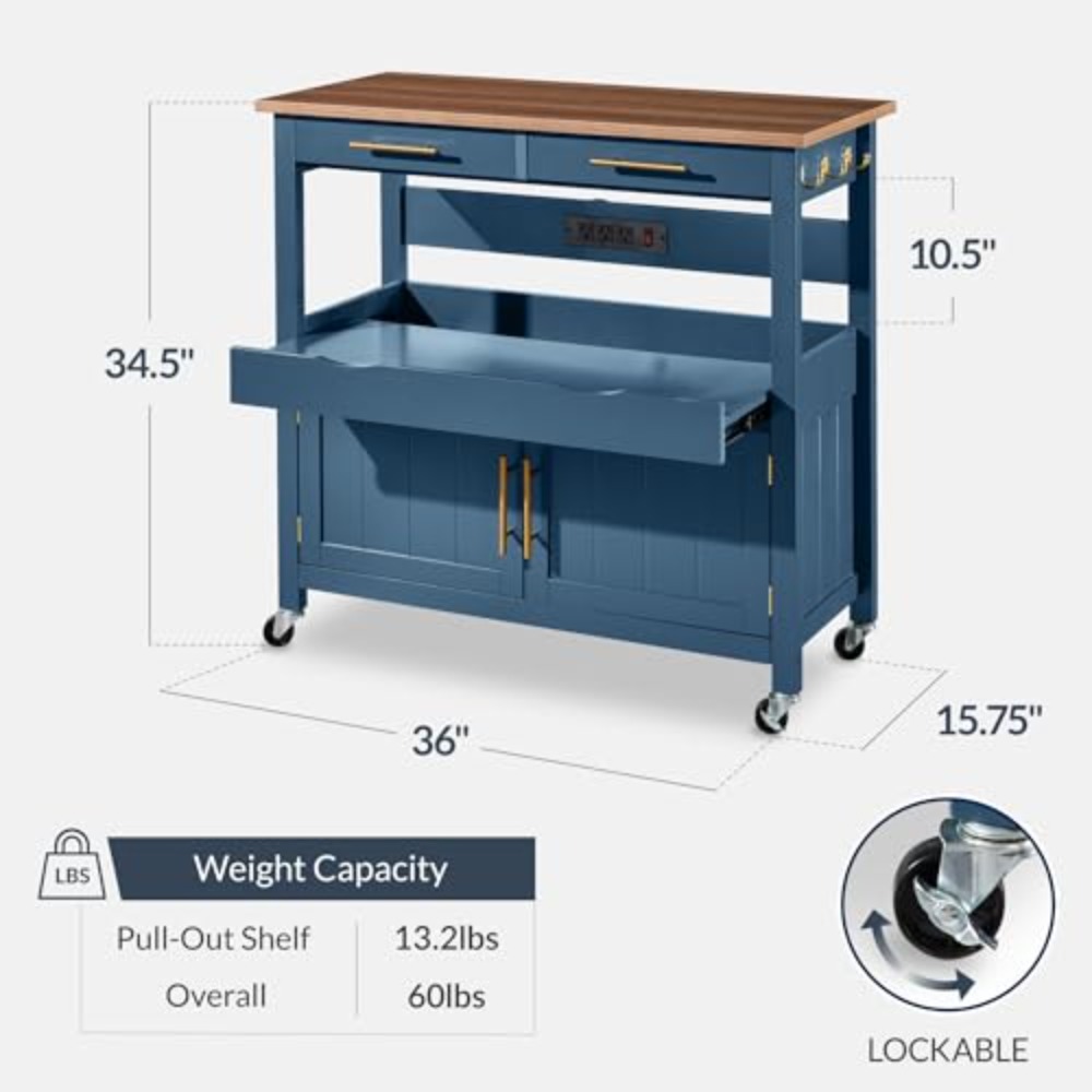36 inç Büyük Tekerlekli Mutfak - Outdoor Kitchen Power Outlet incelemesi ve fiyatı