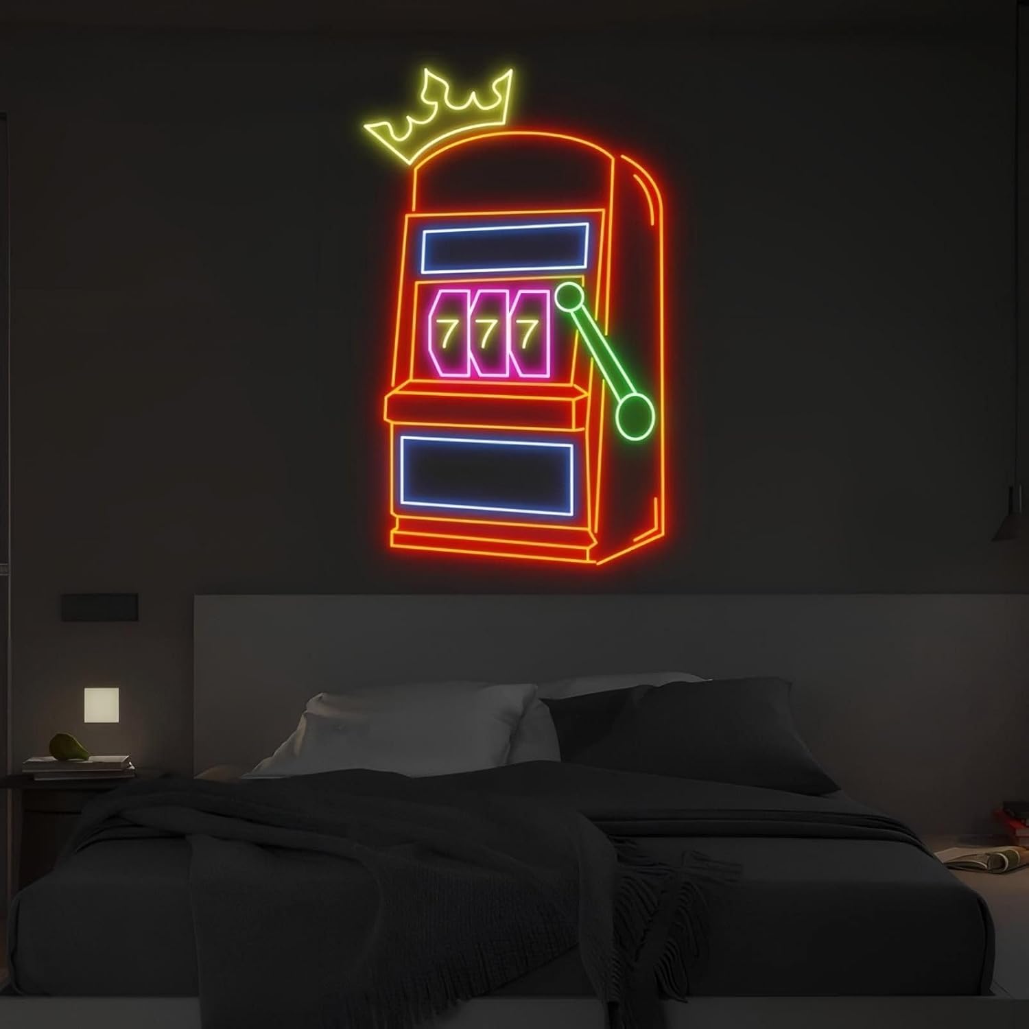 Slot Makinesi Neon Tabela Oyun - Outdoor Power Garage incelemesi ve fiyatı