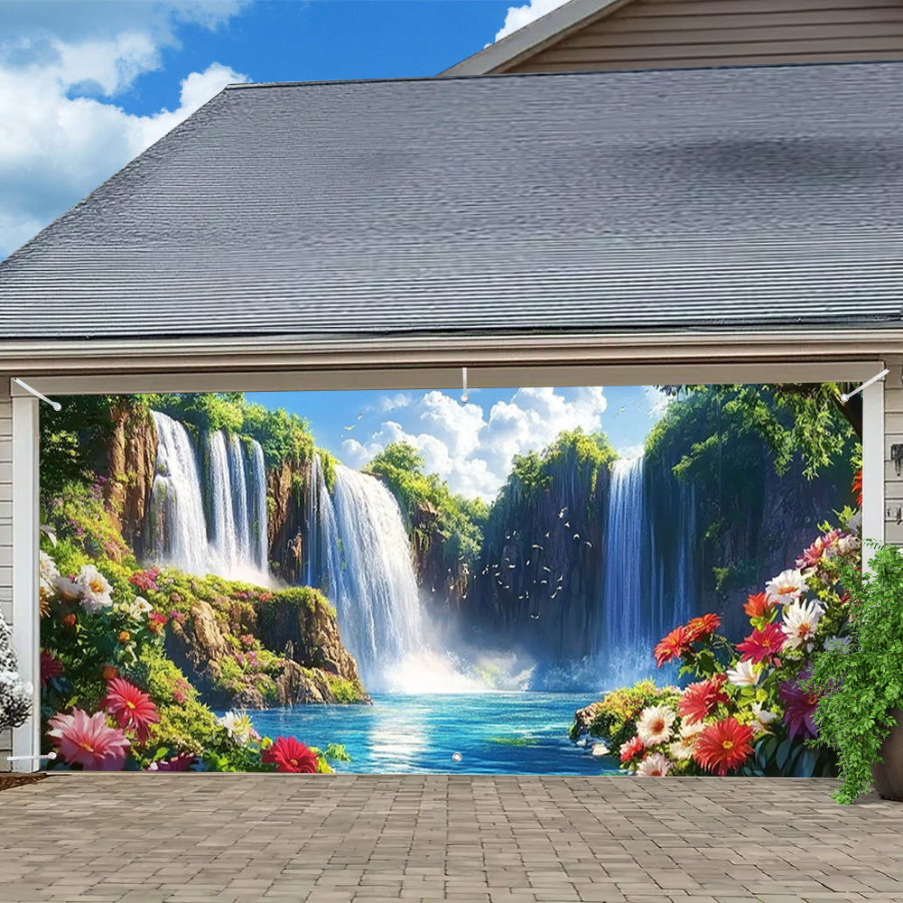 Zarif Şelale ve Çiçekli Garaj  - Outdoor Power Garage incelemesi ve fiyatı