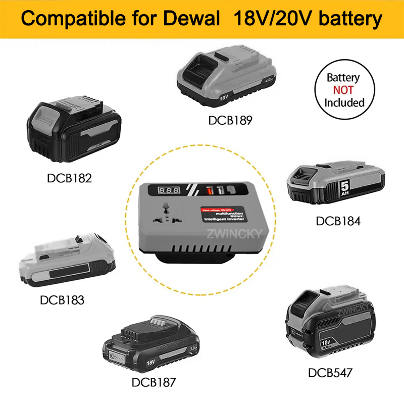 Güç çevirici DC 18V ila 220V i - Outdoor Power Usa incelemesi ve fiyatı