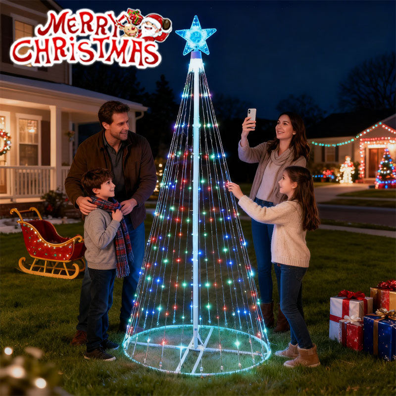 Güneş Enerjili LED Şelale Işık - Outdoor Power For Christmas Lights incelemesi ve fiyatı