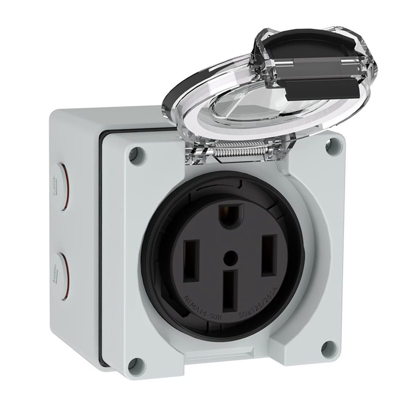 ABLK 6X 50Amp Güç Çıkış Kutusu - Outdoor Power Receptacle Box incelemesi ve fiyatı