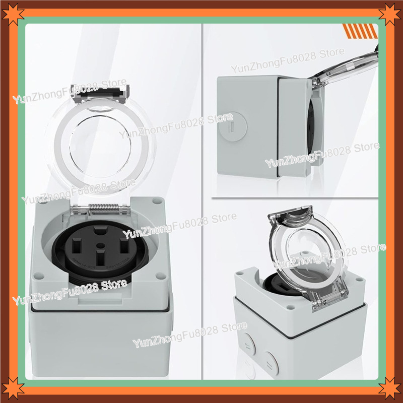 50Amp 14-50R Güç Çıkış Kutusu  - Outdoor Power Receptacle Box incelemesi ve fiyatı