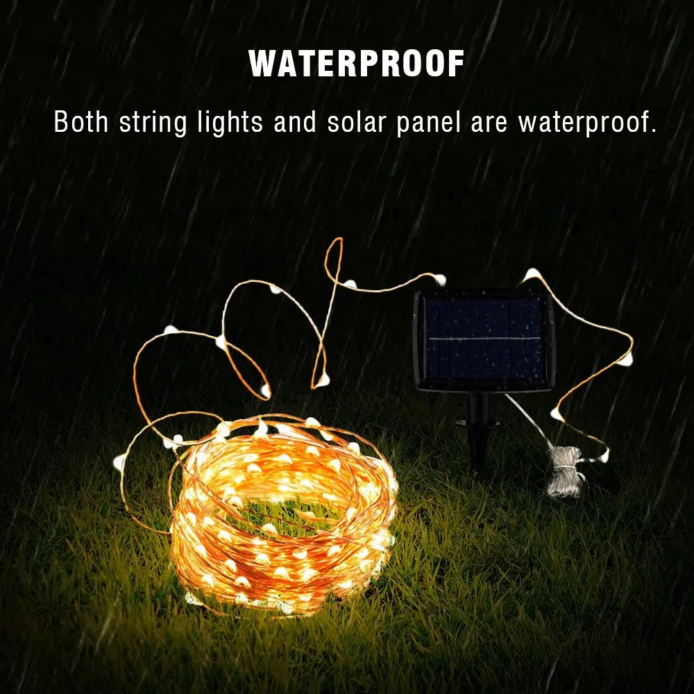 Güneş dize peri ışıkları 12m 1 - Outdoor Power For Christmas Lights incelemesi ve fiyatı