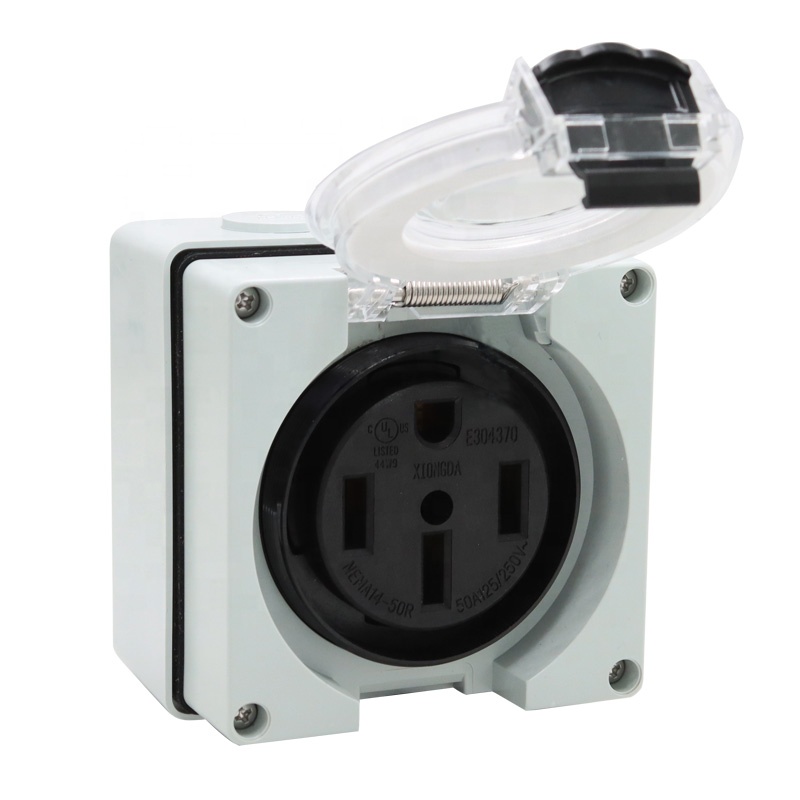 50 Amper Jeneratör RV Güç Giri - Outdoor Power Receptacle Box incelemesi ve fiyatı