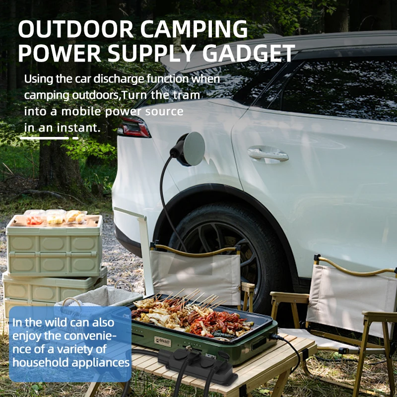 Taşınabilir 16A 4KW V2L Kablo  - Outdoor Power Usa incelemesi ve fiyatı