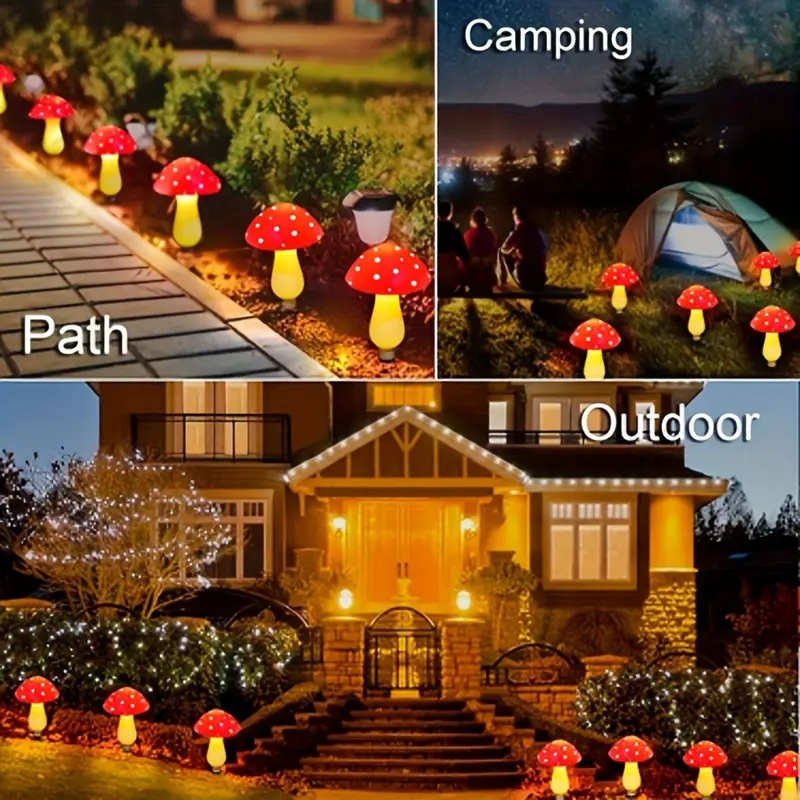 Güneş Enerjili LED Mantar Işık - Outdoor Power For Wedding incelemesi ve fiyatı