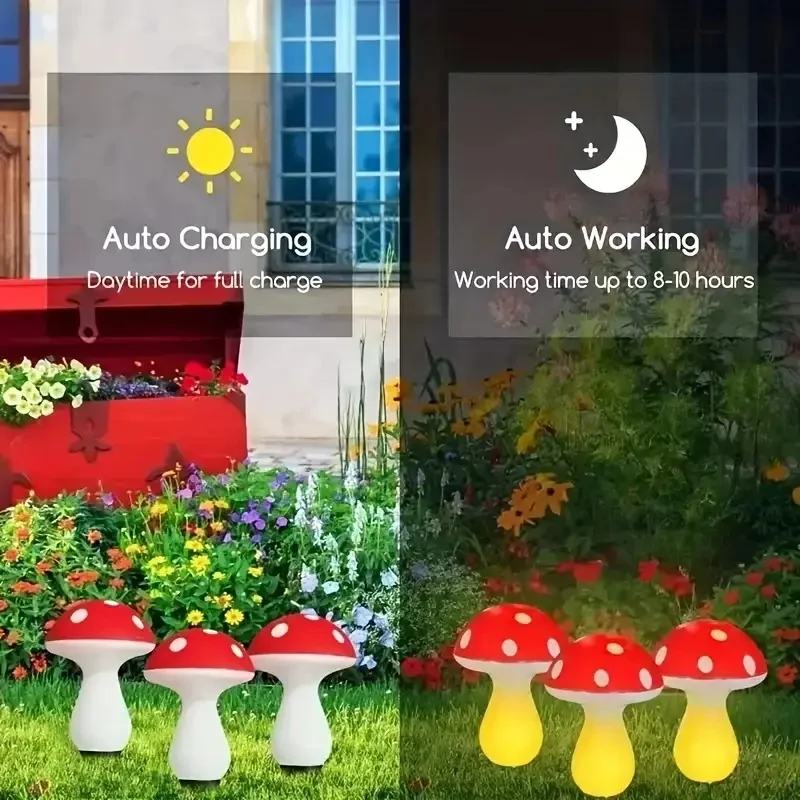Güneş Enerjili LED Mantar Işık - Outdoor Power For Wedding incelemesi ve fiyatı