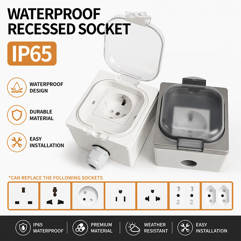 IP65 Su Geçirmez Dış Mekan Pri - Outdoor Kitchen Power Outlet incelemesi ve fiyatı