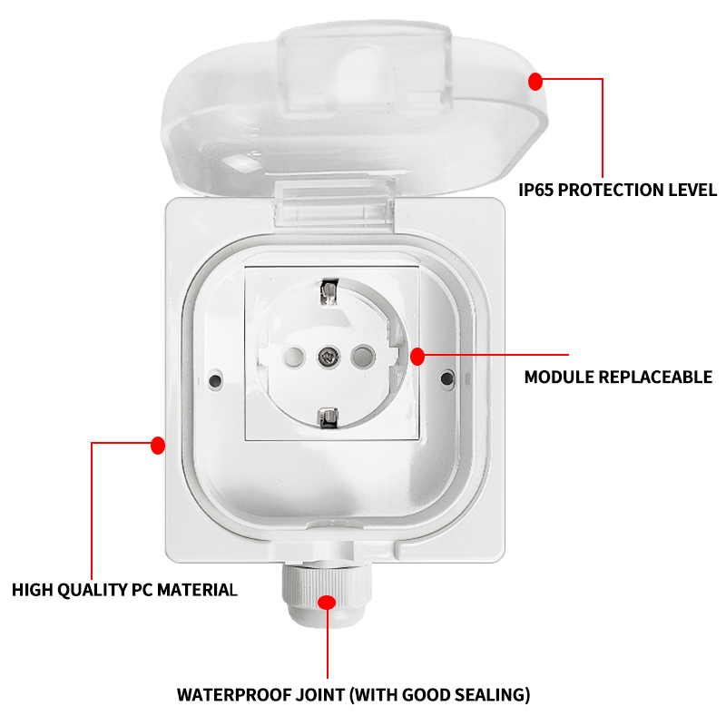 IP65 Su Geçirmez Dış Mekan Pri - Outdoor Kitchen Power Outlet incelemesi ve fiyatı