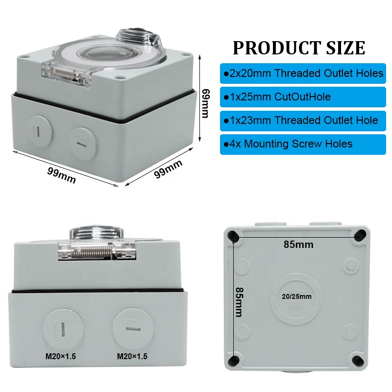 50 Amp Jeneratör RV Güç Giriş  - Outdoor Power Receptacle Box incelemesi ve fiyatı