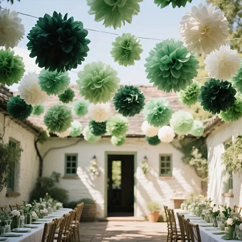 30 Parça Bohem Tarzı Yeşil Ada - Outdoor Power For Wedding incelemesi ve fiyatı