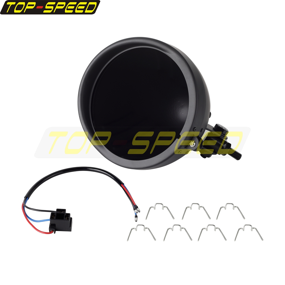 Siyah/Krom Motosiklet Far Konu - Outdoor Power Usa incelemesi ve fiyatı