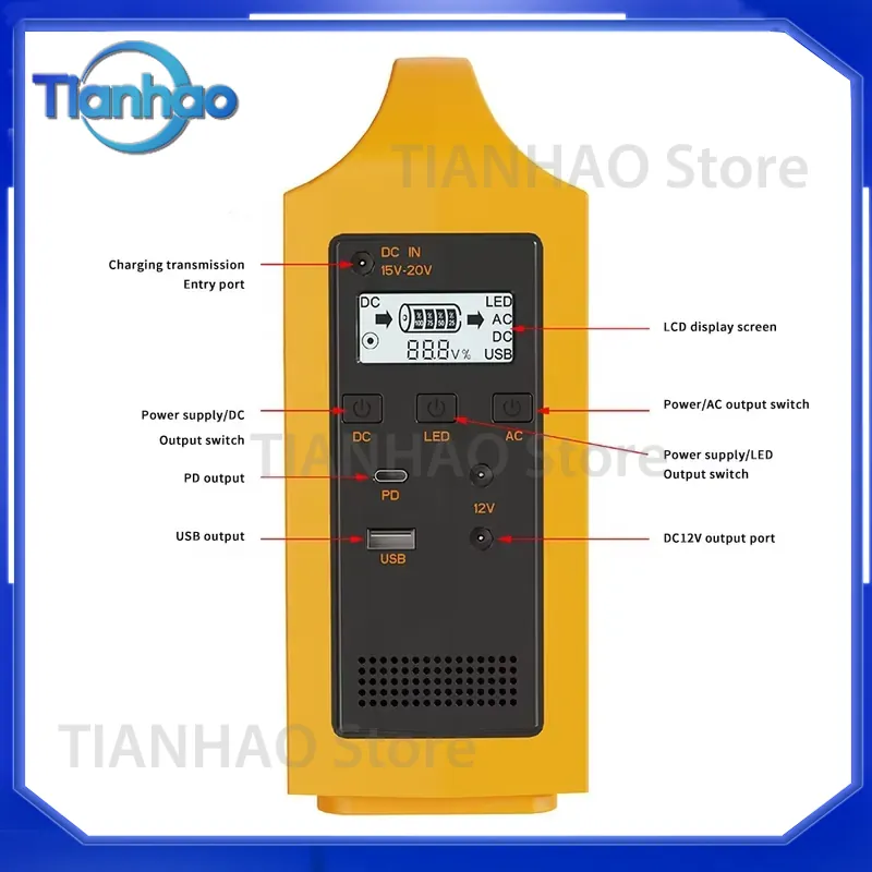 200W Çok Fonksiyonlu Güneş Ene - Outdoor Uninterruptible Power Supply incelemesi ve fiyatı