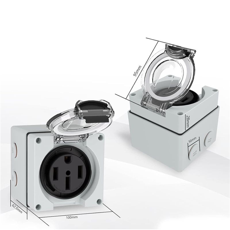 T21C 6X 50Amp Güç Çıkış Kutusu - Outdoor Power Receptacle Box incelemesi ve fiyatı